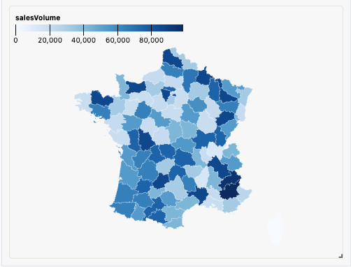 French Departments Map